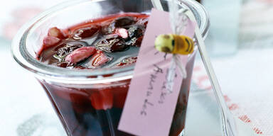 Kirsch-Mandel-Marmelade