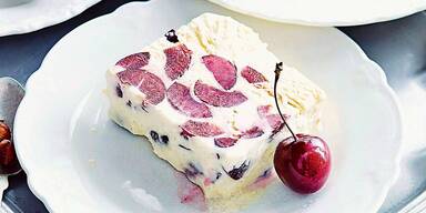 Kirsch-Semifreddo