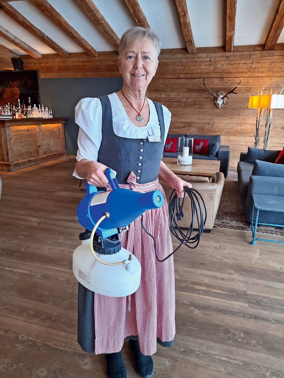 Hygiene: Die Zimmer wurden kaltvernebelt und desinfiziert.