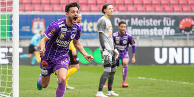 2:0 - Klagenfurt feiert Pflichtsieg gegen Altach