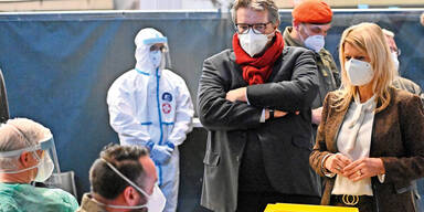 Klaudia Tanner: Ministerin ''Corona-frei'' beim Massentest