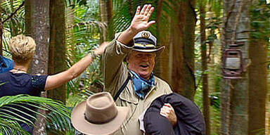 Klaus ist der Neue im Dschungelcamp