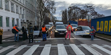 Klima-Kleber wollten die A4 blockieren