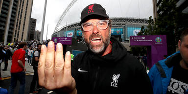 Klopp-Doppelg&auml;nger feiert mit England-Fans
