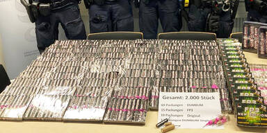 14-Jähriger lagerte 2.000 illegale Blitzknallkörper