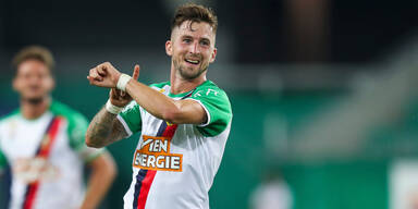 Christoph Knasmüllner jubelt für Rapid