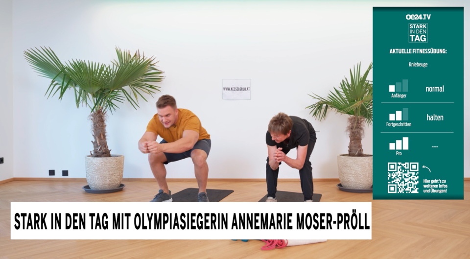 Starte kraftvoll in den Tag, mit einem Mini-Workout, aber Maxi-Effekt