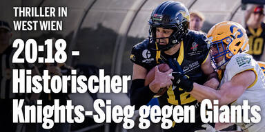 20:18 - Historischer Knights-Sieg gegen Giants