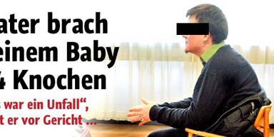 Vater brach
Baby Selina 24 Knochen