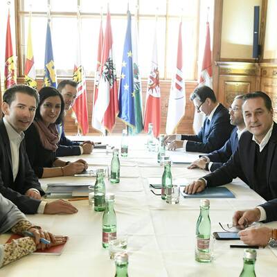 Beginn der Koalitionsverhandlungen