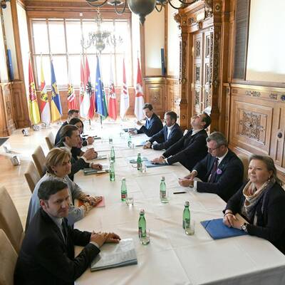 Beginn der Koalitionsverhandlungen