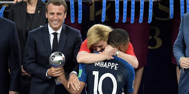 Kolinda Grabar-Kitarovic Mbappe