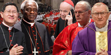 Konklave Schönborn Tagle Turkson Erdö Parolin