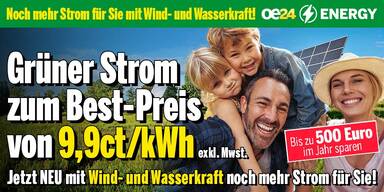 Mit oe24 Energy bares Geld sparen