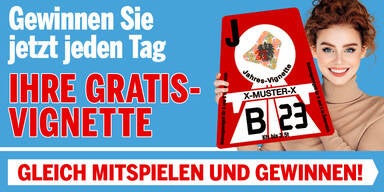 Jetzt Ihre neue GRATIS-Vignette f&uuml;r 2023 gewinnen