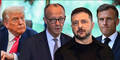 Trump Selenskyj Merz Macron