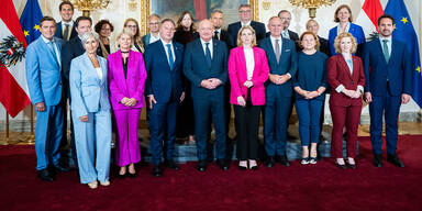 Regierung Gruppenfoto