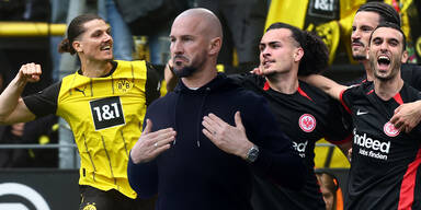 Frankfurt und Dortmund feiern K&ouml;nigsklassen-Coup