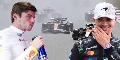 Verstappen Norris Silverstone