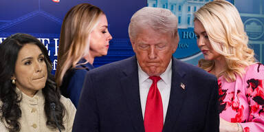 Trump Leavitt Bondi Gabbard