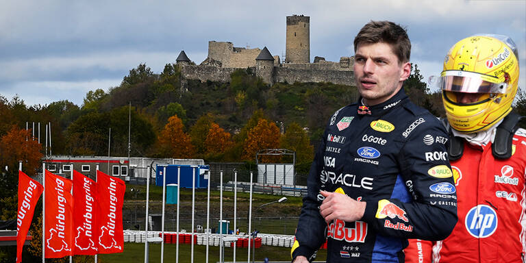 Verstappen Hamilton Nürburgring