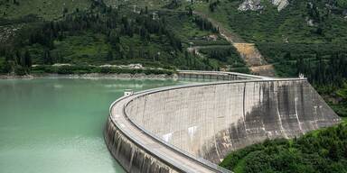 Kopsstausee Staumauer