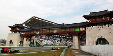 Taifun Fitow bedroht GP von Südkorea