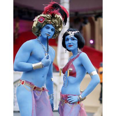 Die schrägsten Kostüme am Life Ball