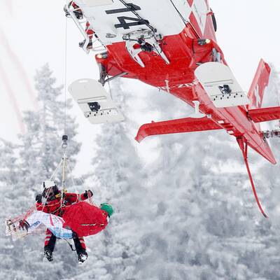 Die Bilder zum Kröll-Crash im Super-G