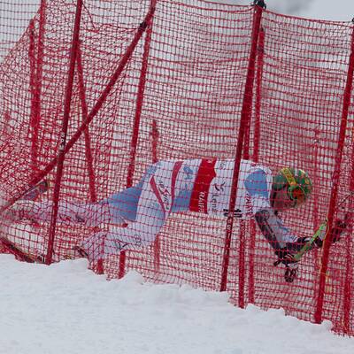 Die Bilder zum Kröll-Crash im Super-G