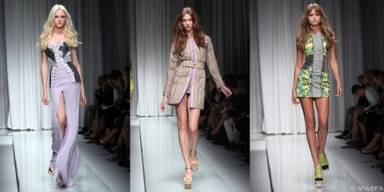 Kr&auml;ftige Farben und die R&ouml;cke anr&uuml;chig kurz