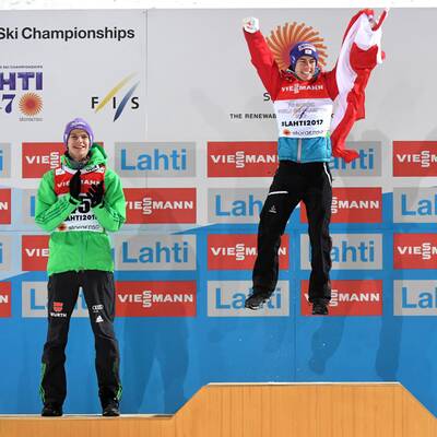 So feiert unser Gold-Adler Stefan Kraft