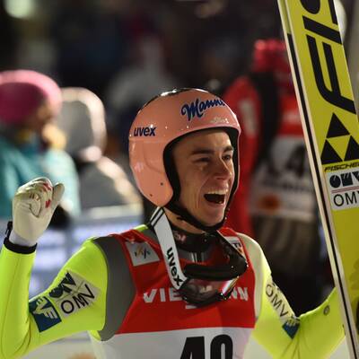 So feiert unser Gold-Adler Stefan Kraft