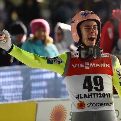 So feiert unser Gold-Adler Stefan Kraft