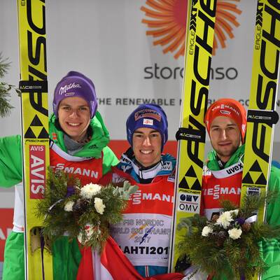 So feiert unser Gold-Adler Stefan Kraft