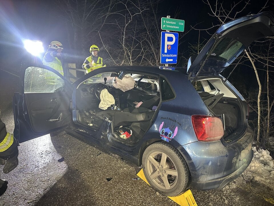 Schwerer Unfall in Kramsach.