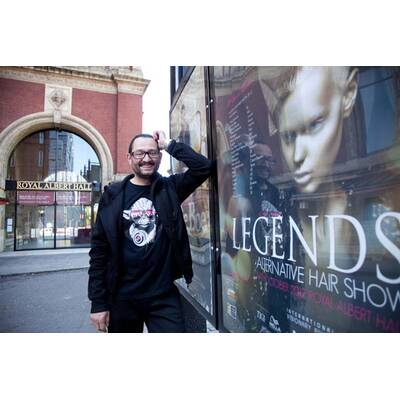  Mario Krankl bei der Alternative Hair Show