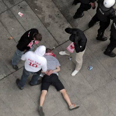 Schwere Ausschreitungen in Warschau