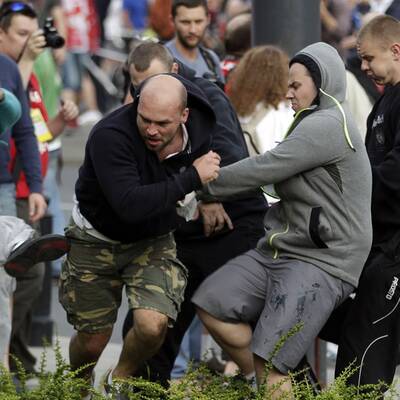 Schwere Ausschreitungen in Warschau