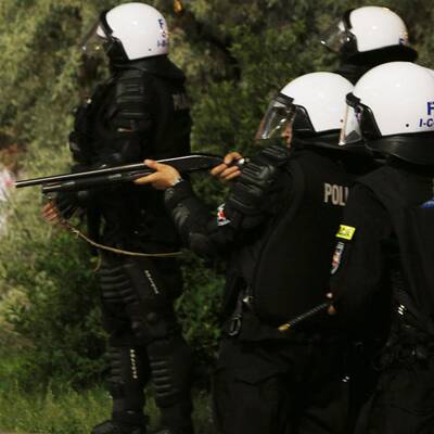 Schwere Ausschreitungen in Warschau