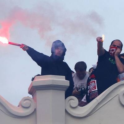 Schwere Ausschreitungen in Warschau