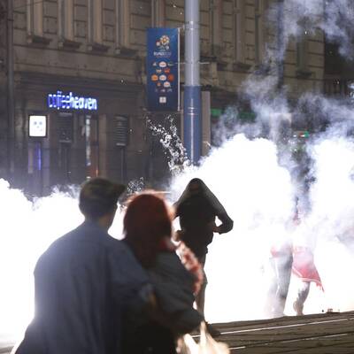 Schwere Ausschreitungen in Warschau