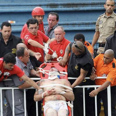 Fan-Krawalle schockieren WM-Gastgeber