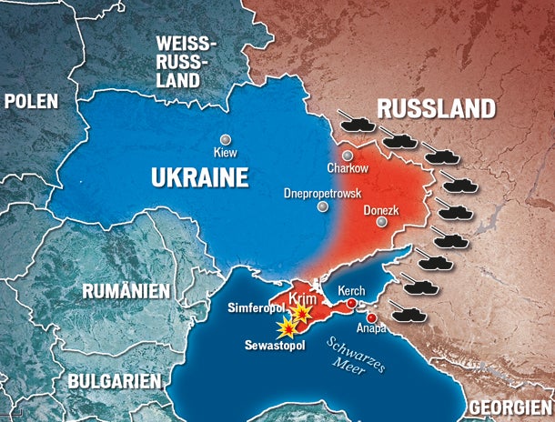 Putin drohte im Kampf um die Krim