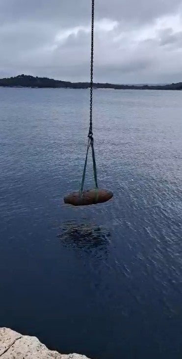 Kroatien Weltkriegsbomben