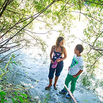 Fisch-Revier von Kurt Scheuch: Hier soll es ein Krokodil geben