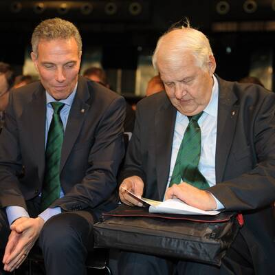 Bilder von der Rapid-Hauptversammlung