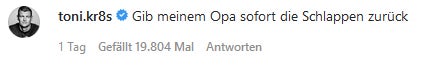 Alaba erntet Gespött für