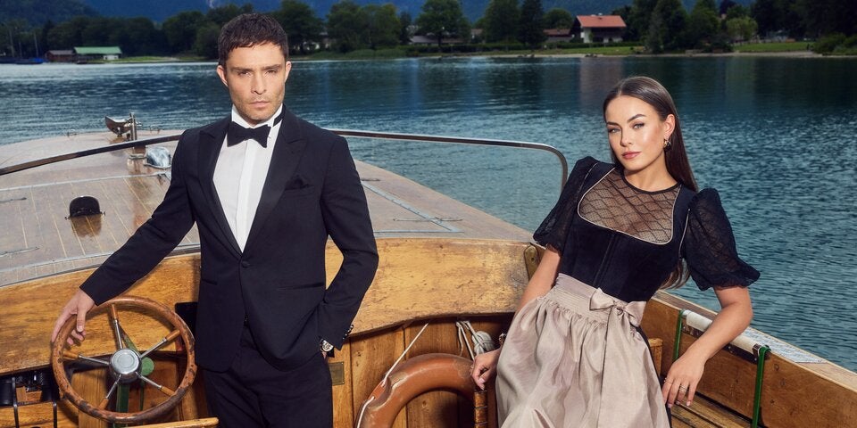 Von Gossip Girl zur Wiesn: Ed Westwick ist das neue Gesicht von Krüger