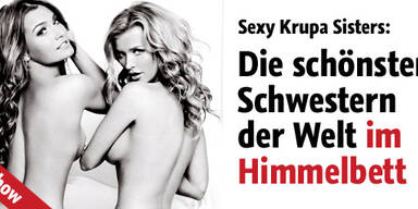 Sexy Krupa-Sisters vor Baumanns Linse